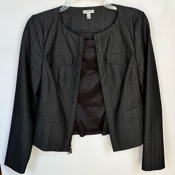 Semantiks Tone on Tone Stripe Blazer - Picture 1 of 4